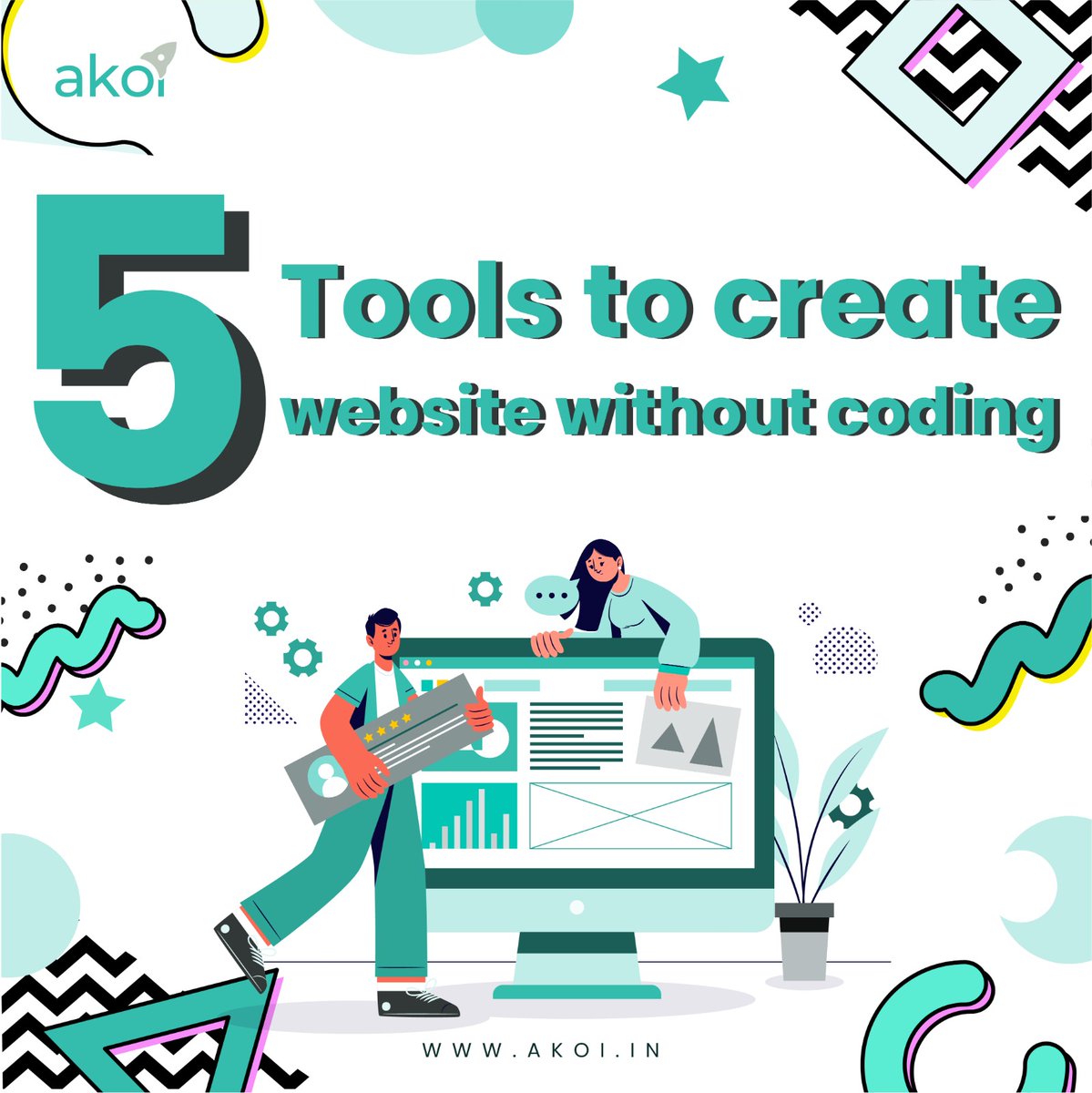 akoi_hub's tweet image. "Unleash Your Inner Web Designer:
5 Tools to Create a Stunning Website, No Coding Required!"
.
.
.
#webdesign #creatingwebsite #digitalmarketing #nocodingwebsite #webdesigner #stunningwebsite #marketingagency #Akoi