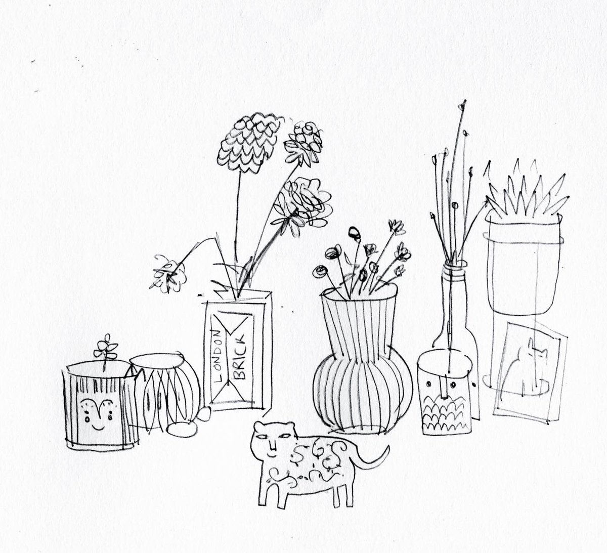 neildavison1969's tweet photo. Tuesday evening kitchen windowsill carbon paper drawing.
#dailydrawing #kitchenwindowsill #carbonpaper #ArtistOnTwitter #thedailysketch https://t.co/lNV1JpcuVL