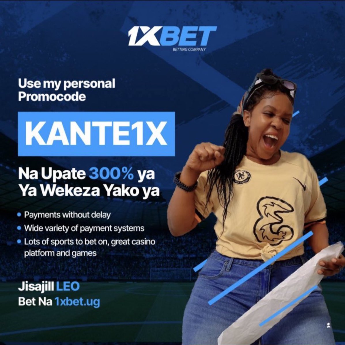 MissChelsea1221's tweet photo. Naomba #RETWEET tuvune #Mapesa๐๐ฅฐ
Usikae Kinyonge Jisajili sasa na 1xbet https://t.co/pHl3wcHNOq
Promocode ๐ KANTE1X upate bonus
Kuweka Pesa na kutoa Whatsapp
+255 717 561 222
๐Maulizo zaid Nichek Mojabkwa Moja Whatsapp 0714336827 https://t.co/6rFpcyR7uT