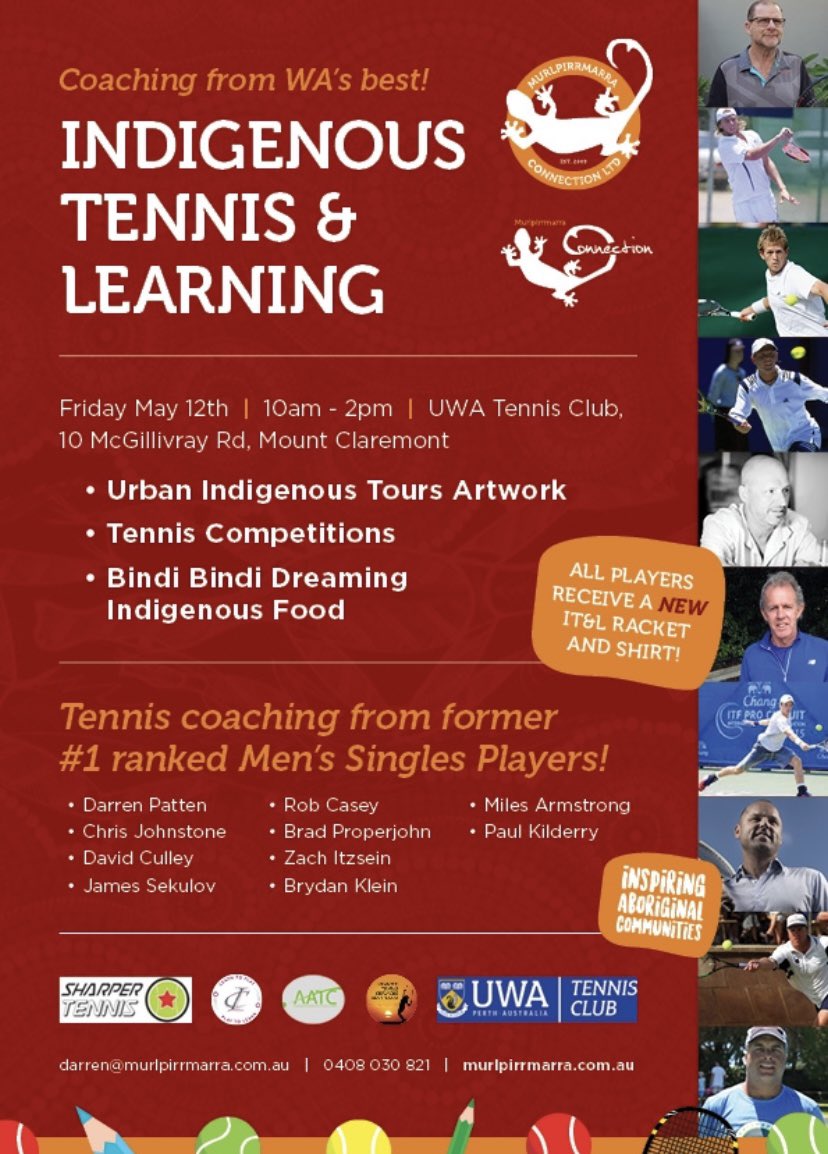 bigdazpatsy's tweet photo. ‘Indigenous Tennis &amp; Learning’ Super Coaching Session with WA,s greatest. https://t.co/Wy5uiDsTdU
