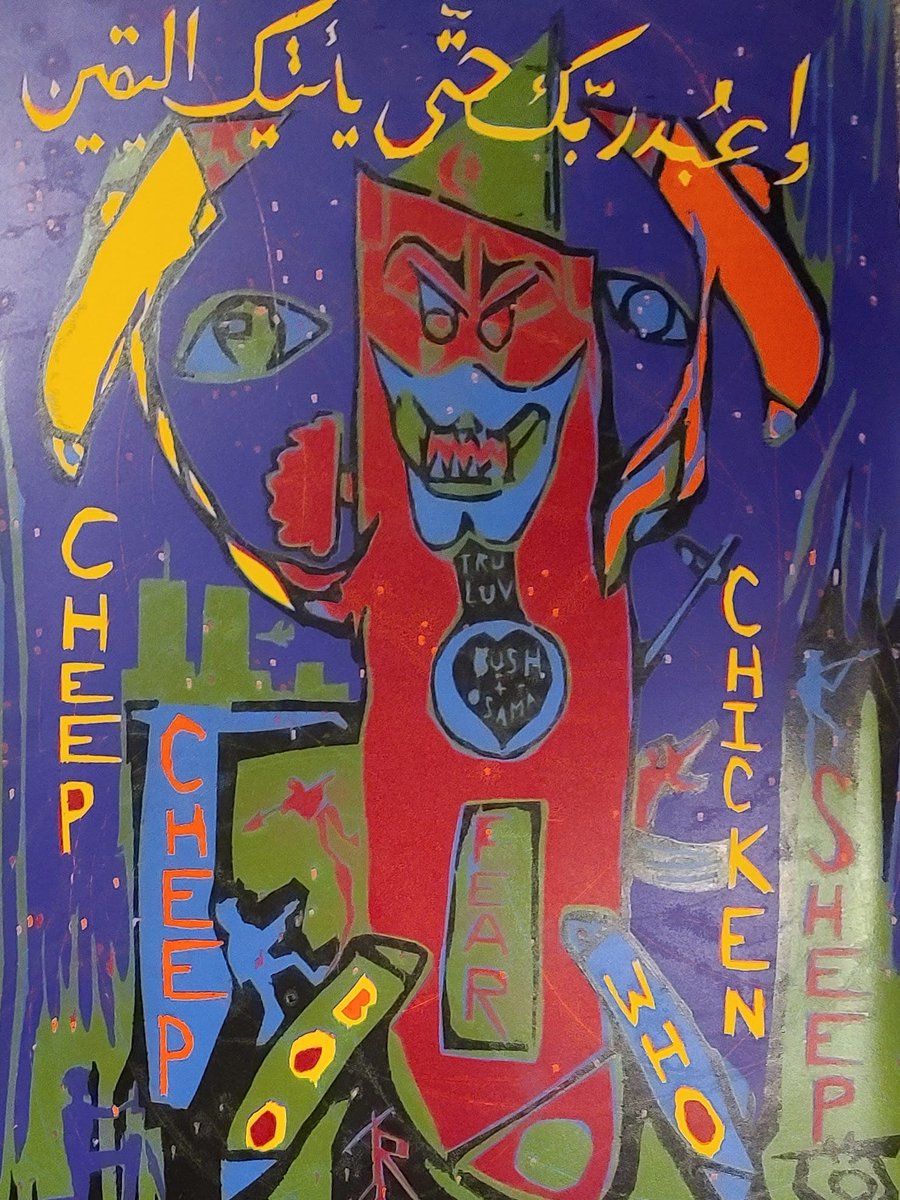 weedmaster's tweet photo. https://t.co/tiNXMjvs0J
Box Cutter Clownz Silkscreen by Jeff Rial
#activist #activistart #protestart #poloticalart #politics #riotart #art #graffiti #streetart #2004 #6Color Silkscreen #Activism #City #Fine Art Paper #Government #Hand Deckled Paper #Jeff Rial #Monster #Politic... https://t.co/3qfsq01Fni