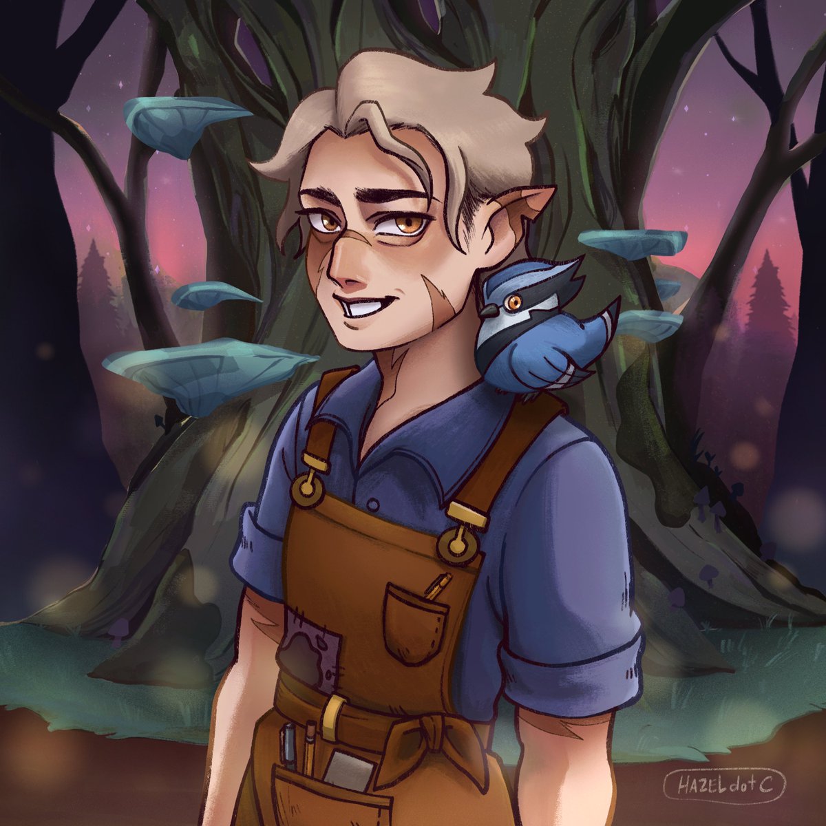 hazeldotc's tweet photo. Hunter & Waffles ! ๐บโก๏ธ
I had so much fun painting another TOH character!
#tohhunterfanart #tohfanart #theowlhouse #theowlhousefanart #theowlhouseart #tohwaffles #tohwafflesfanart #digitalpainting #digitaldrawing #digitalillustration #procreateart #procreatedrawing https://t.co/G9MBdoAuc0