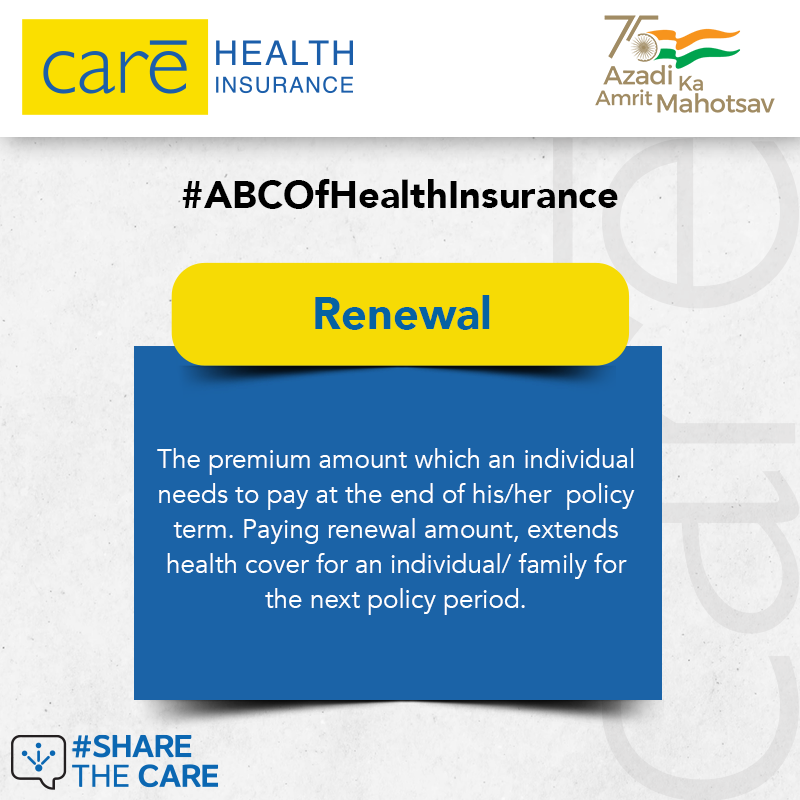 careinsuranceIN's tweet photo. Decoding Health Insurance terms for you!
#ABCOfHealthInsurance #carehealthinsurance #healthinsurancepolicies #familyhealthinsurance #Affordablehealthinsurance #Health #Care #Renewal https://t.co/DRRrIcz9rN