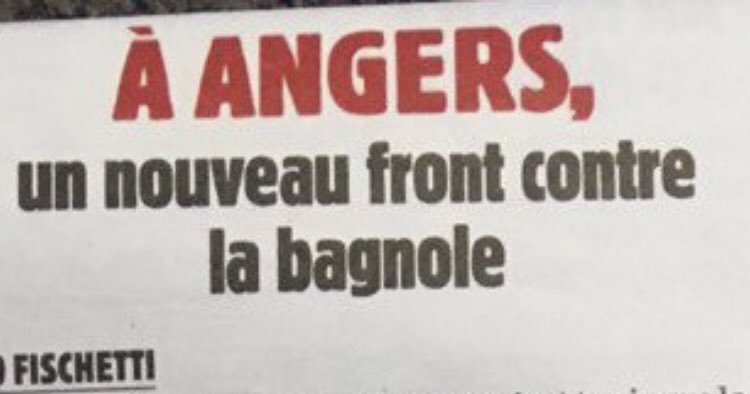 eelv_angers's tweet photo. 📰 Le projet de #parking du château à #Angers est repris dans @Charlie_Hebdo_  ce matin

👉@AureganYves «On va détruire des logements pour construire un parking qu’on retransformerait ensuite en logements. Mais à Angers, c’est de logement dont on manque pas de parking.»
#absurde https://t.co/Gjdx9BVXtf
