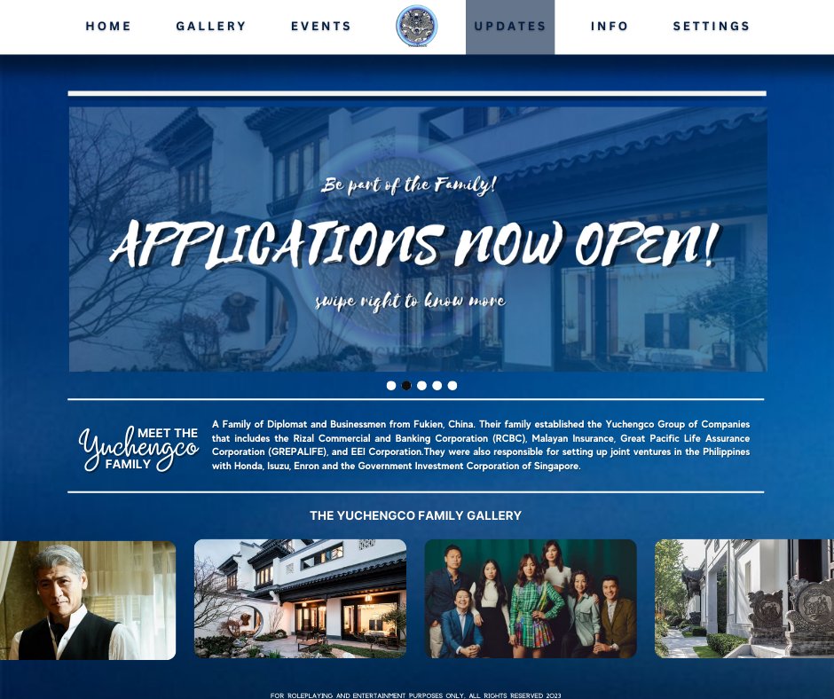 ⠀
⠀
⠀             YUCHENGCO.⠀⠀ 
                We are looking for
                NEW FAMILY MEMBERS!

⠀