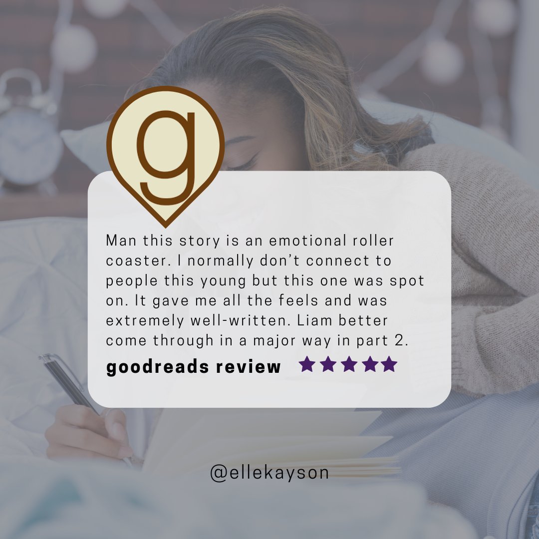 ElleKayson's tweet photo. "Man this story is an emotional roller coaster. It gave me all the feels & was extremely well-written."
Seven Minutes In Heaven
1: https://t.co/KAJKulkF9n
2: https://t.co/VGI4PEn9CJ
#ellekayson #goodreadsreview #bookreview #booktwitter https://t.co/6VBretGUnt