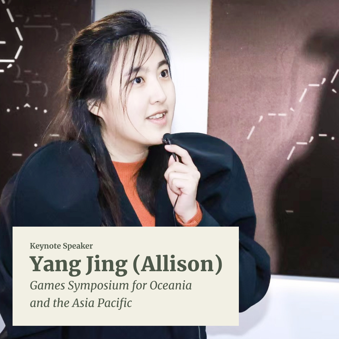 xavier_ho's tweet photo. Our 4th and final keynote spaker for #GSOAP!

Jing Yang worked on Forgetter, an art destruction game, and has curated exhibitions and seminars at Tank Art Shanghai, Goethe Institut Hong Kong, and M+ Museum. 

👀 See the full keynote line up: https://t.co/81lmfDKsXn https://t.co/6CkQFPaJ2p