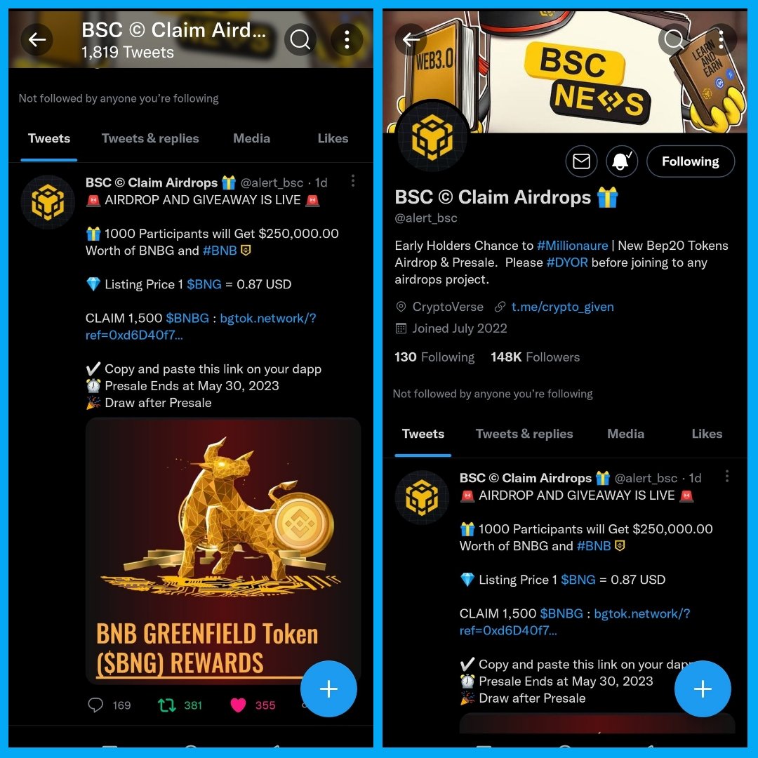 Oxbigwin_14's tweet photo. @alert_bsc https://t.co/CNQMFUWeBS