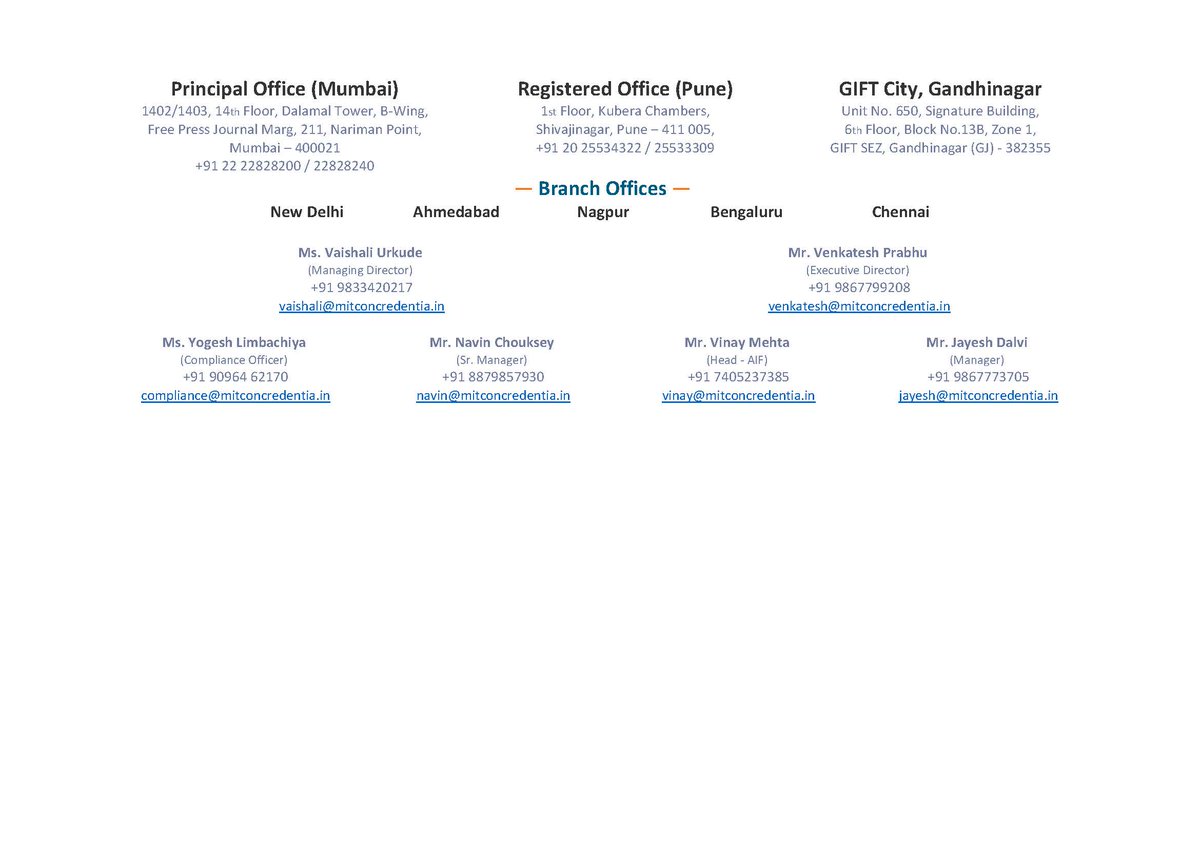 MITCONCredentia's tweet photo. SEBI Circulars on

1 - Reporting/ obtaining of LEI code for Issuers who have listed and/ or propose to list non-convertible securities, SDI, SRs

2 - Additional requirements for the issuers of transition bonds

#MITCONcredentia #sebi #rbi #bond #debenture #ncd #securitization https://t.co/zgjq0yCbdd