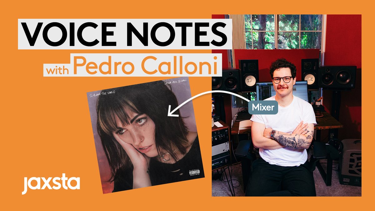 🎵🌎 In honor of one year of @sadgirlsloan's incredible album 'I Blame The World', we've asked Multi-Platinum mixer Pedro Calloni about what it was like working on this record & more. Watch his #VoiceNotes in full: youtu.be/jhLp_FjYhjE #Jaxsta #PedroCalloni #SashaAlexSloan