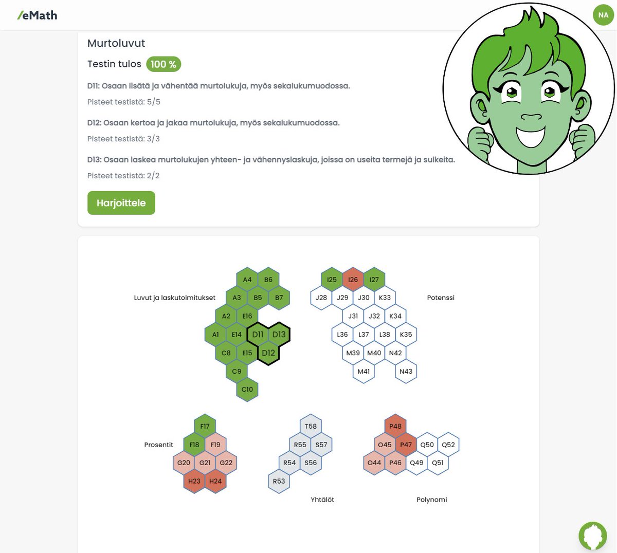 Millaiset ovat murtolukutaitosi? 
Testaa ja harjoittele murtolukuja yhdessä virtuaalisen tutorin, Gemman kanssa. Klikkaa linkkiä ja kokeile! gemmatutor.com

#AI #virtualtutor #math #matematiikka #oppiminen