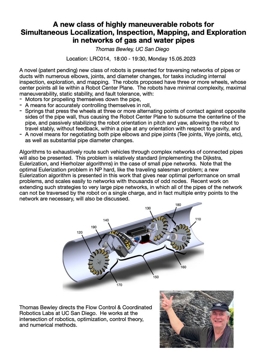 NireasIWRC's tweet photo. The Department of Mechanical &amp; Manufacturing Engineering, in cooperation with Nireas- International Water Research Center of @UCYOfficial are announcing the invited talk by Professor Thomas Bewley of the University of California San Diego @UCSanDiego 
LOCATION: @UCYLibrary 👇🏻 https://t.co/5Z5IILXLM3