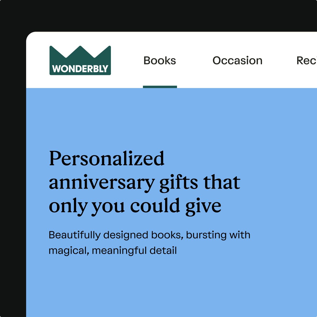 rubberstudio's tweet photo. More snippets from our work with @Wonderbly, built on top of the lovely rebrand done by Lovework Studio. https://t.co/1NvjdVpjuc