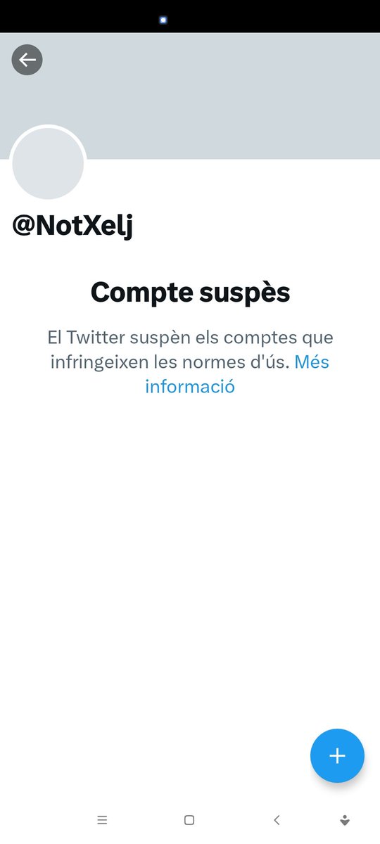 ItsN0tX3lj's tweet photo. Hola, m'han suspès @NotXelj just quan mes ho necessitava ja que s'apropa el judici. Perfectisim tot tu. https://t.co/0ChKwRUVC9