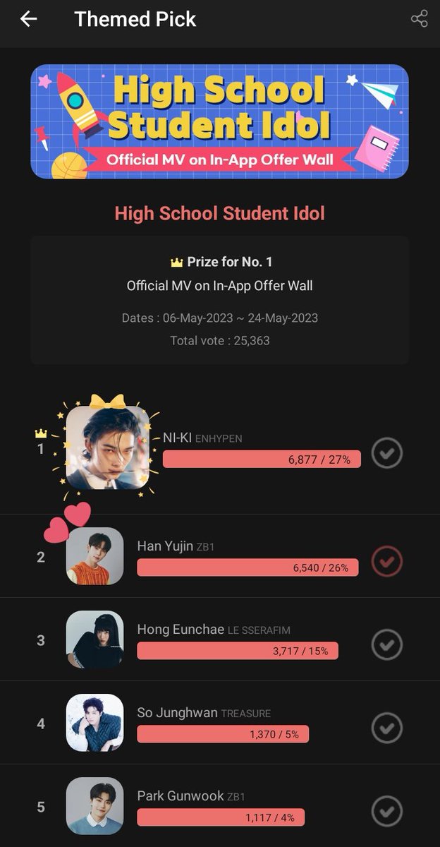 hyjsmedia's tweet photo. Don't forget to vote for yujin in the choeaedol app!! His rank fell again! U can vote once a day and more if u buy diamonds.

#hanyujin #한유진 https://t.co/K21DEN5Zao