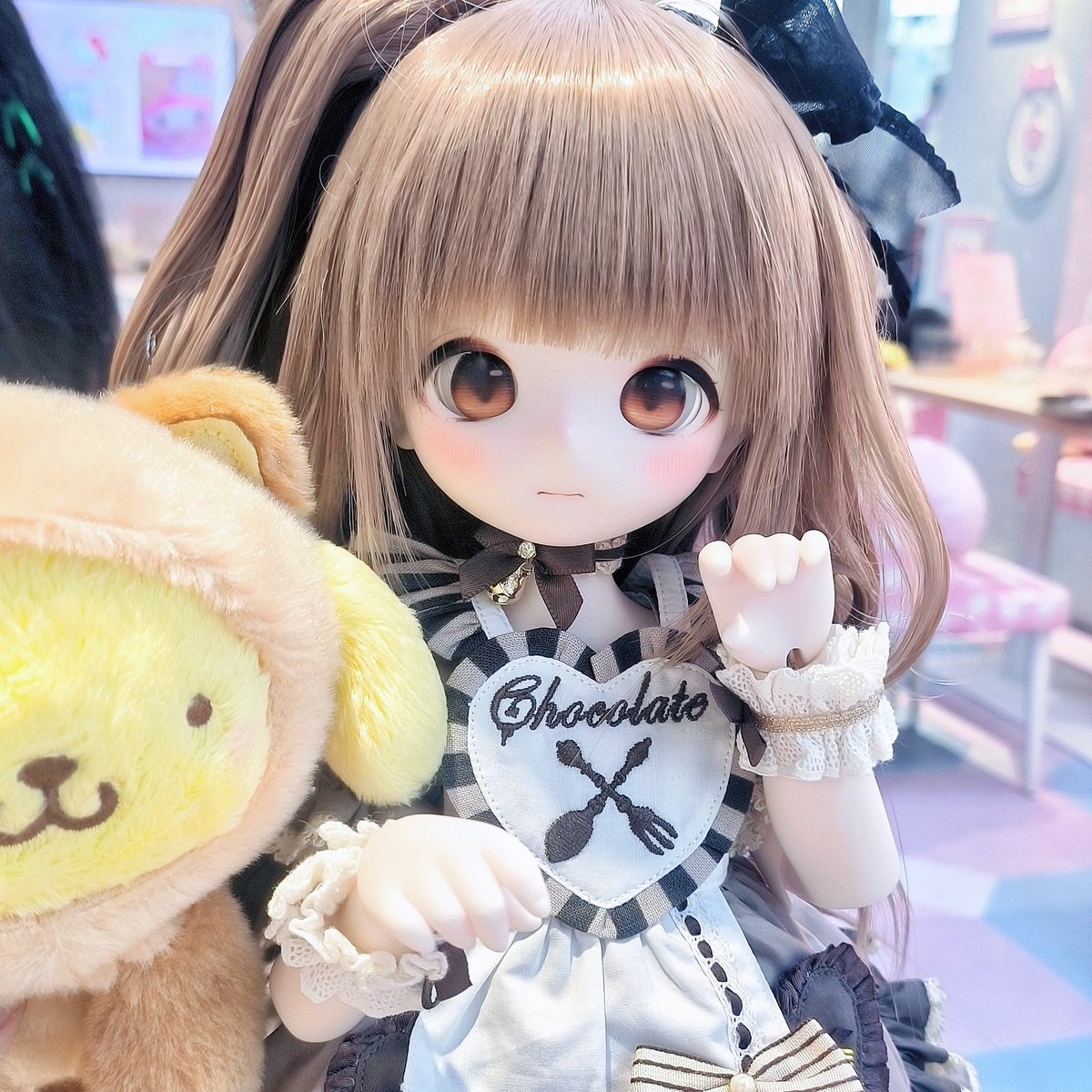 tr16674064's tweet photo. la宝和莉雅一起去cafe了 https://t.co/vMSDYwXmma