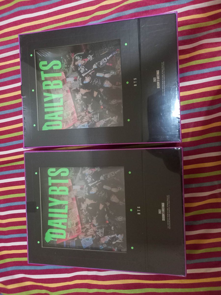 minjimsfltr's tweet photo. WTS LFB

Bts seasons greetings 2022
Sealed

P1350

#wts #lfb #bts https://t.co/Q135CrrIv7