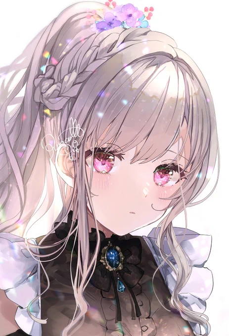 ポニテメイドが好きです。  #メイドの日