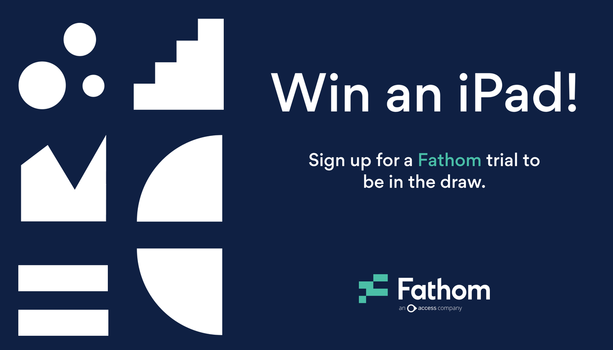 📣 Attention: UK 📣

If you're coming to #Accountex London or @ShowAccountancy 2023 you could win a brand new iPad Air!

Visit the Fathom Booth and sign up for a free Fathom trial and a call with one of our product specialists.

Good luck, we hope to see you there!