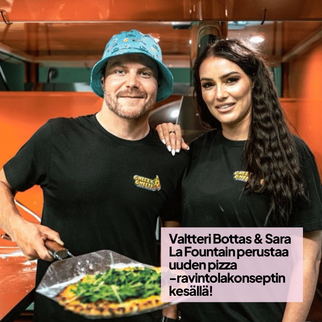 Pizzamopoilua Valtteri Bottaksen ja Sara La Fountainin kanssa?

Vielä ehdit hakea pizzamopon vetäjäksi Keikkapaikan kautta!🍕🏎️

free.fi/keikkapaikka/g…

#gheezygheeze #freefi #vähäkeikkaavähä #keikkapaikka #yrittäjä #yrittäjyys