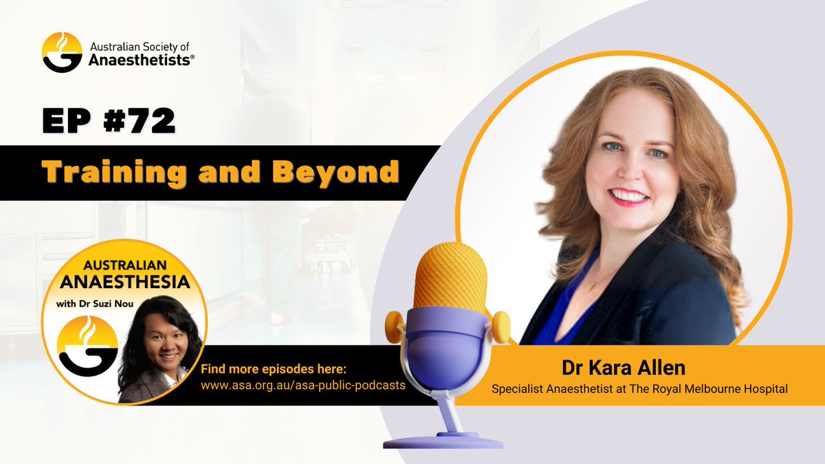 The Australian Society of Anaesthetists tweet media