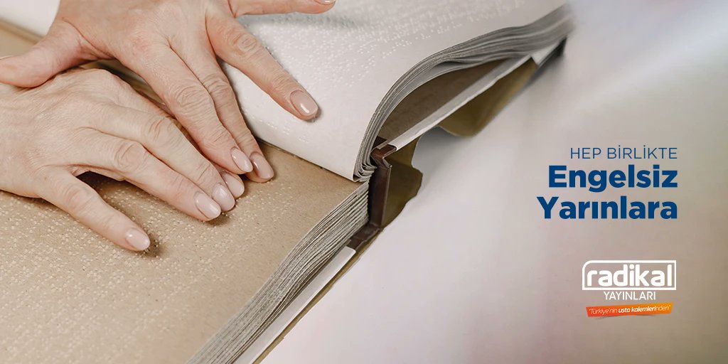 Engelli olmak sadece engelli kardeşlerimizin sorunu değil, sosyal boyutu ile toplumun her kesimini ilgilendiren önemli bir konudur.

Unutmayalım ki engelli olmak bir tercih değildir ve herkes engelli adayıdır.

#radikalyayınları #engelsizyarınlara #engelsizyaşam