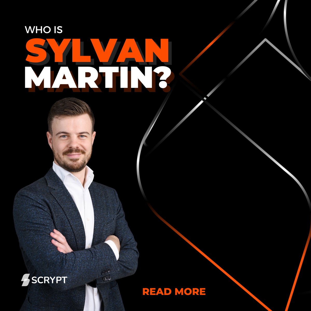 Meet Sylvan Martin, our COO at SCRYPT! With true entrepreneurial spirit and a talent for team management, he is the driving force behind our frictionless operations and business relations. 

#SCRYPT #COO #entrepreneurship #teammanagement"