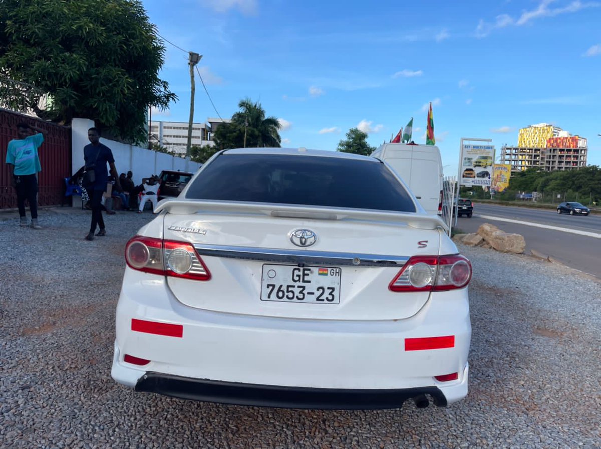 Up for sale by Martins Holdings Auto.

Corolla S
2012 model
Sun roof
Aircon
Rear view 

85 k

Call us on 0555364825.

WhatsApp us on 0555364825.