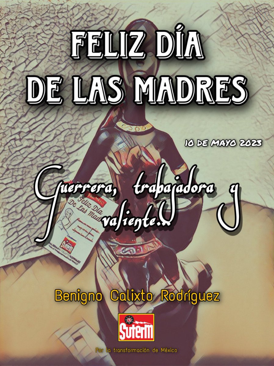 Nuestras madres serán por siempre la representación del amor puro, sublime e incondicional que Dios nos ofrece, convirtiéndonos por siempre en su razón de existir. Gracias por TANTO y por TODO.

#FelizDíadelasMadres
#SUTERMPorMéxico
#OrgulloCFE
#QuieroRegresarACasa