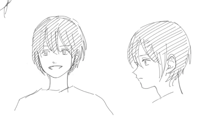 私が描く男の子ってなんでこんなかわいいんだろう💘 