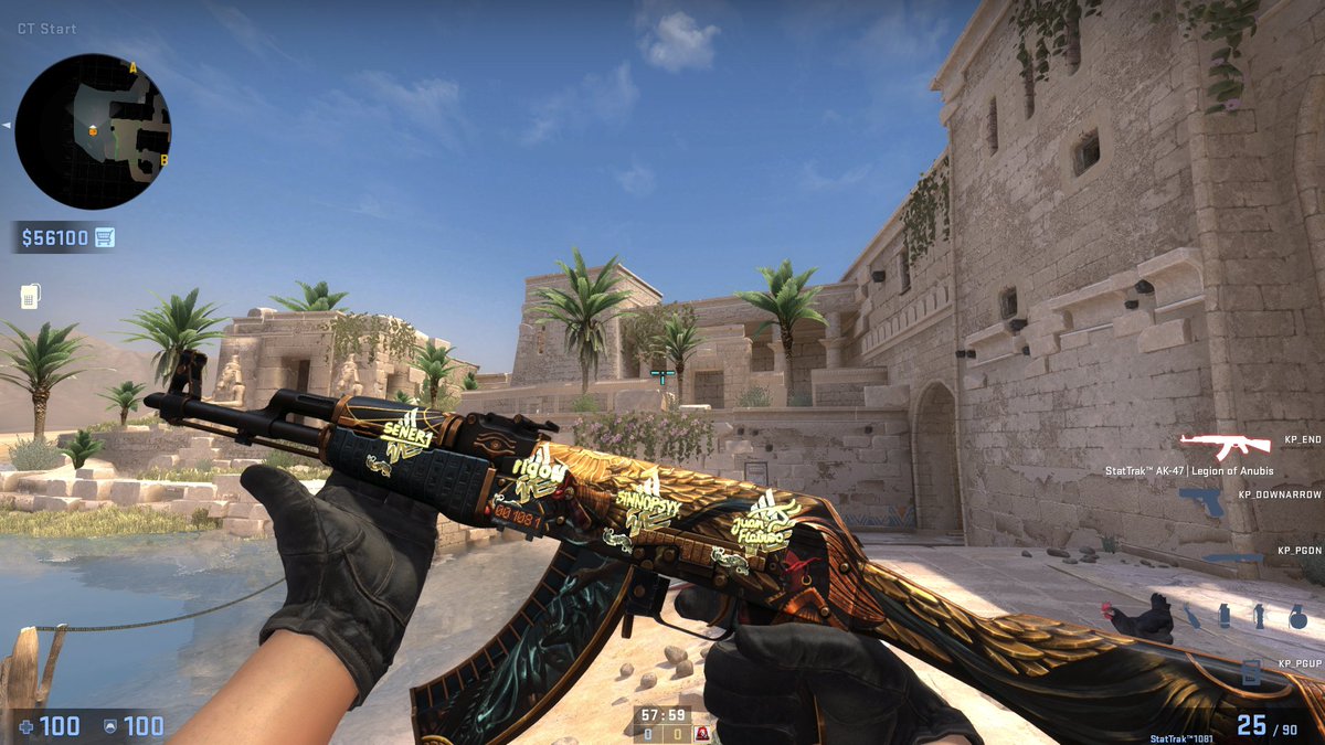 Ljonhjarta's tweet photo. @SparklesCSGOYT  Still deciding on an AWP for the gxx- golden, but here's how I'll be cheering for BNE this major. https://t.co/qLvP1hXOeF