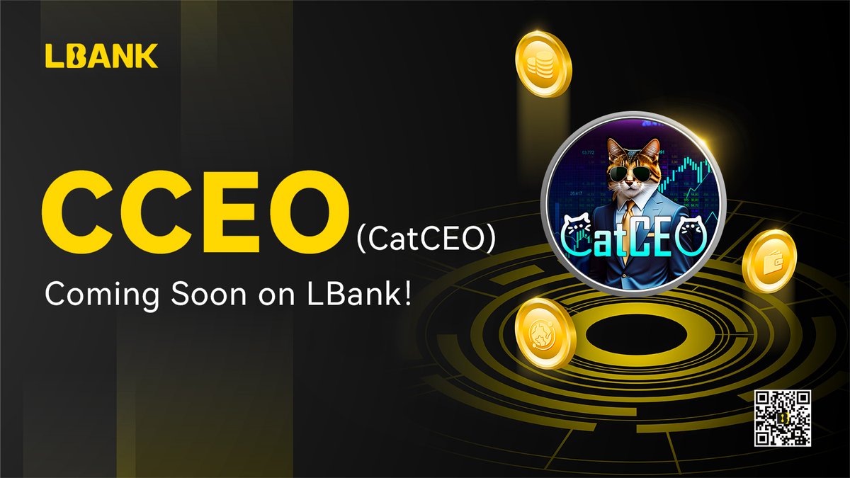 LBank_Exchange's tweet image. 🚀 Upcoming Listing

🌟 $CCEO (CatCEO) will be listed soon on #LBank! @CatCEOtoken

💗Details: support.lbank.site/hc/en-gb/artic…