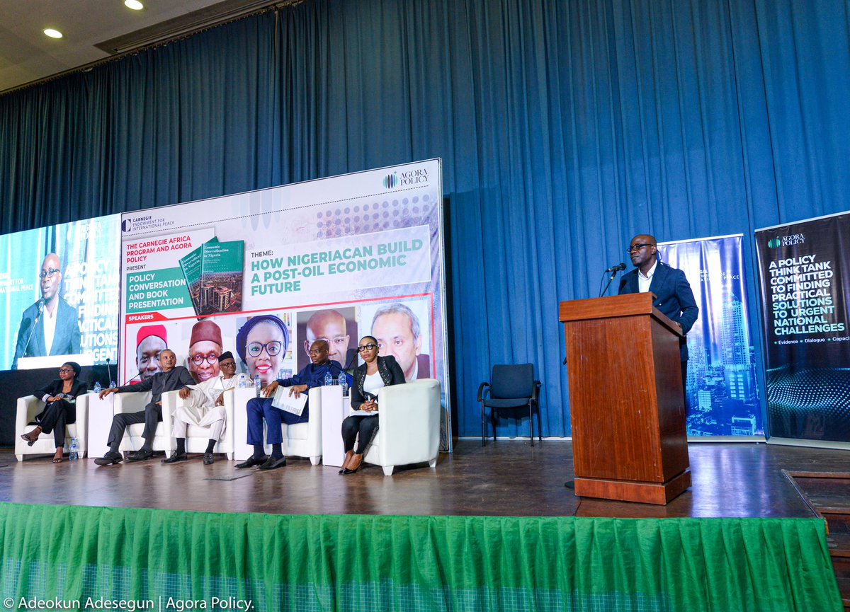 Yesterday's event by Carnegie Endowment and Agora Policy reconfirmed that there is indeed appetite for policy research and deliberation in Nigeria. Thanks to our eminent panellists/speakers and esteemed participants. Gracias mucho 🙏🙏🙏 @elrufai, @CCSoludo @kfayemi @MssZeeUsman