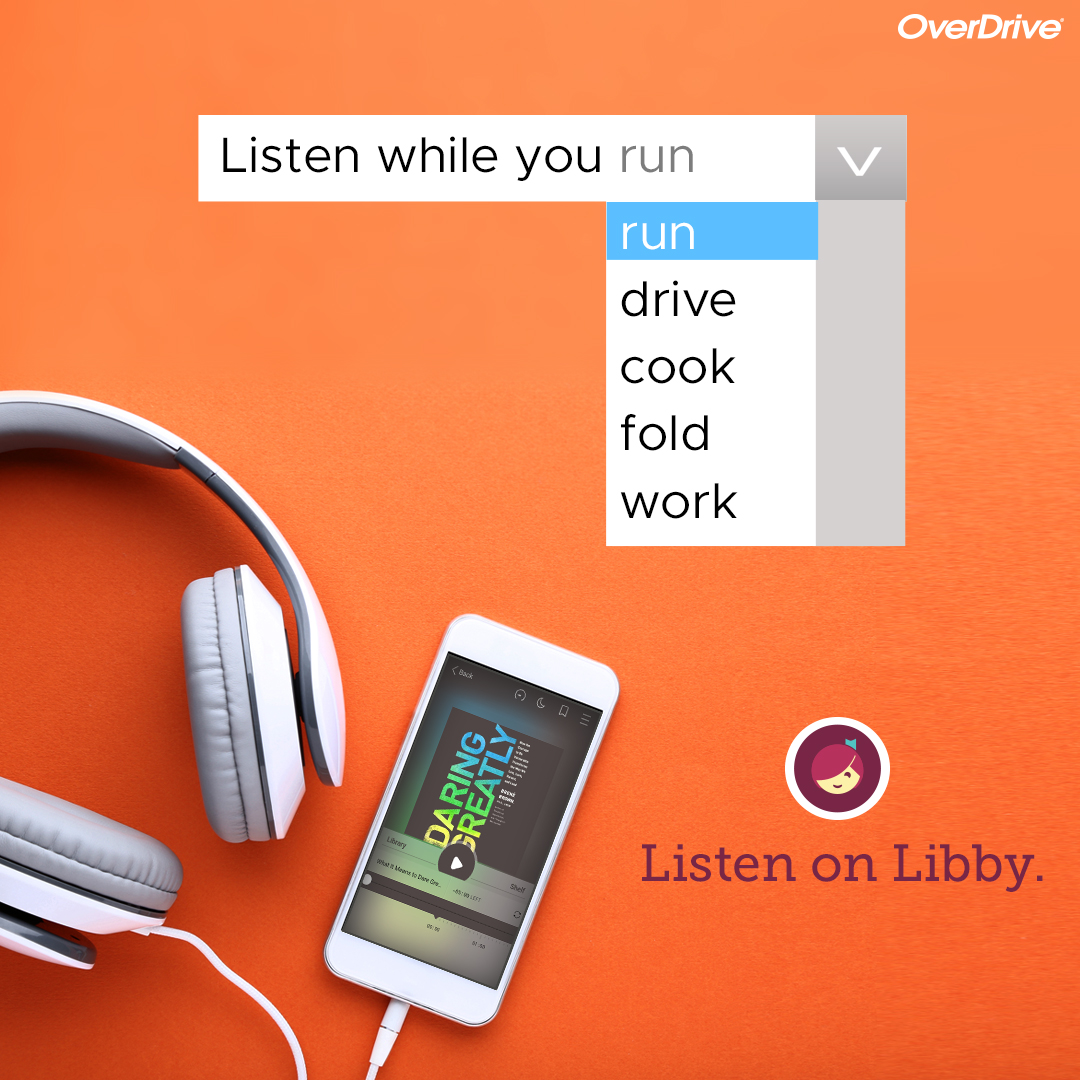 With the @LibbyApp you can listen to a great range of eAudios while you ….