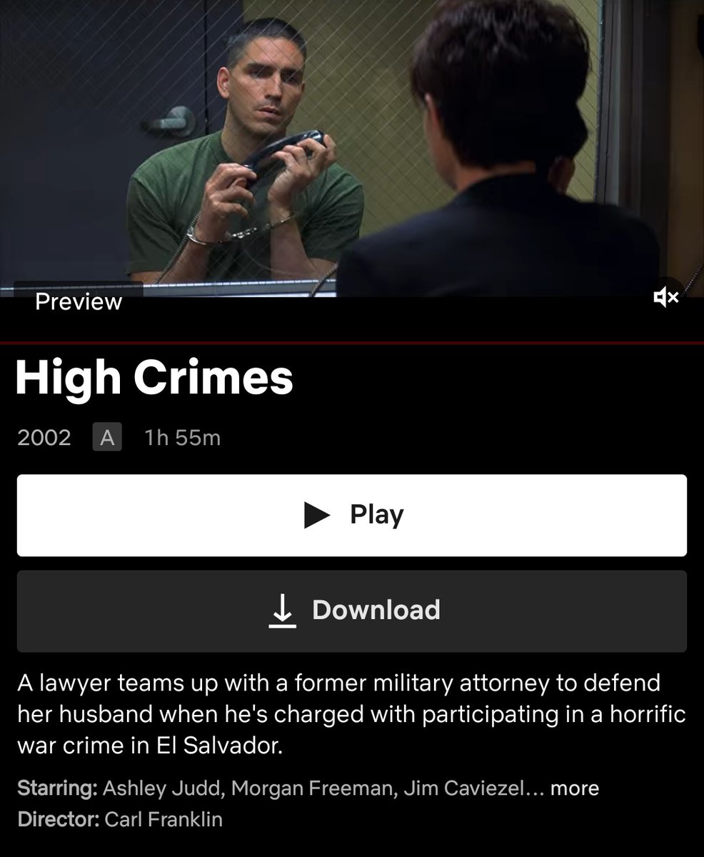 #HighCrimes (2002), now streaming on @NetflixIndia.