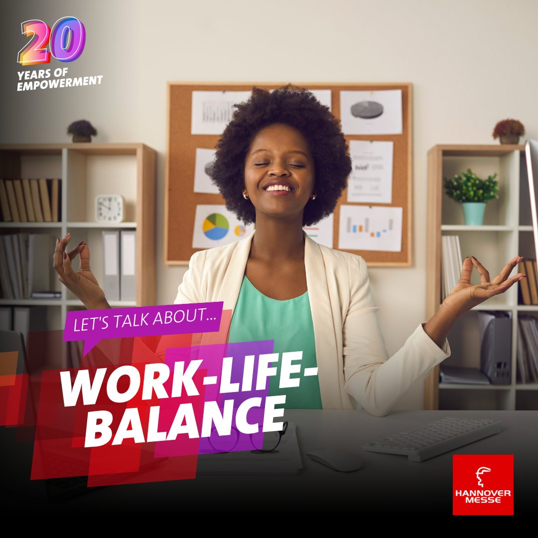📣Let’s talk about…work-life-balance

🧘🏻‍♀️ A healthy work-life balance is extremely important for women in STEM professions due to some specific challenges.
Why?➡️ bit.ly/3Bg8fjD

#WomenPower23 #WP23 #HM23 
#WomenInScience #WomenInStem #FemaleLeadership #WorkLifeBalance