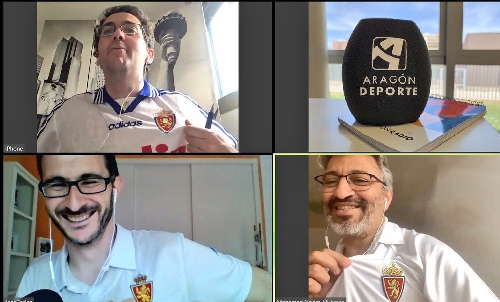 JocaVillarroya's tweet photo. Feliz 10 de mayo, zaragocistas. Feliz #SanNayim
📸Foto realizada durante el confinamiento celebrando el 25 aniversario de la #Recopa95 para @ardeportes
#CuandoFuimosLosMejores #ArdeParis https://t.co/9iVS9lZVf8