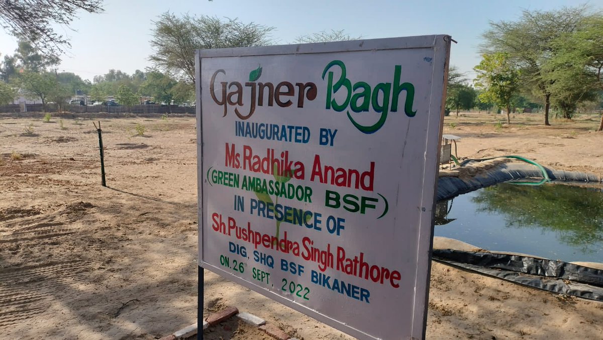 Radhika73464139's tweet photo. This Plantation was done last September....by the grace of God.... healthy and doing well! It's like your children are doing well!
#plantology
#missionfalvan
@BSF_Rajasthan @BSF_India https://t.co/YefIBWqZK1