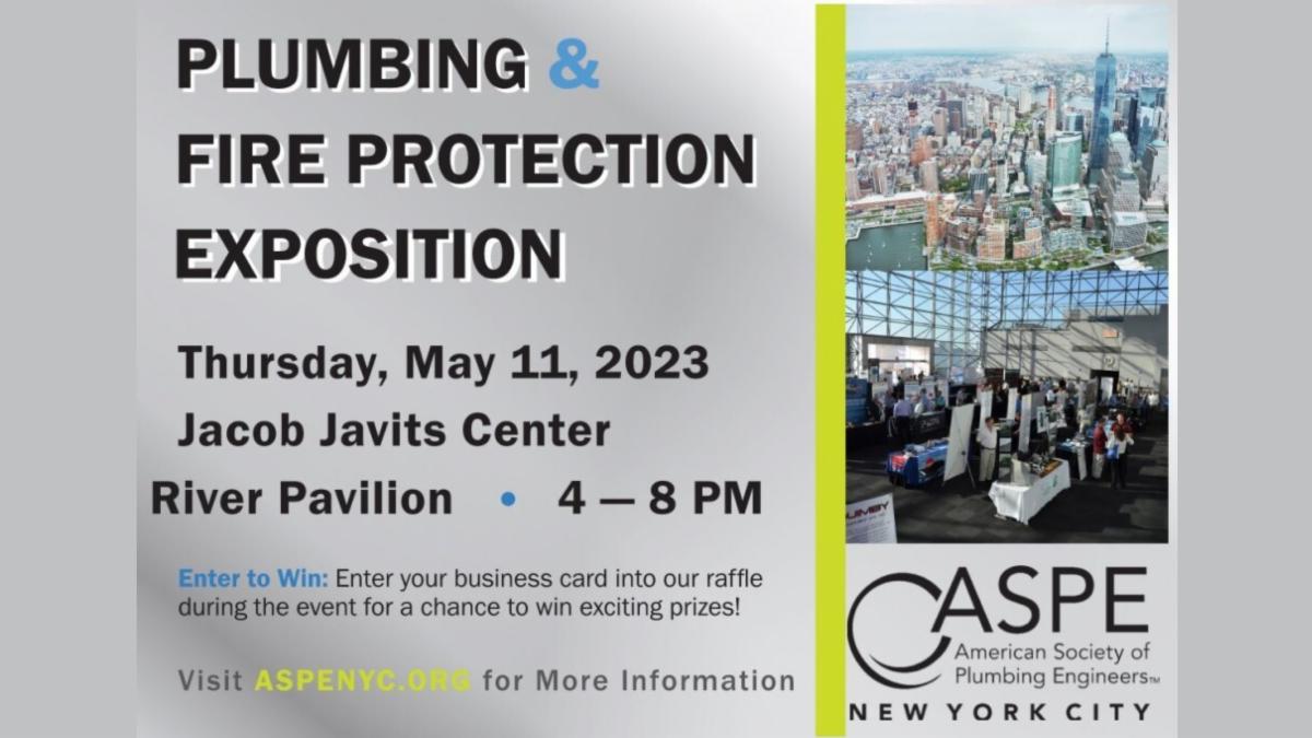 ParPlumbing's tweet photo. ASPE 2023 Plumbing &amp; Fire Protection Exposition https://t.co/TGIbn66UDB