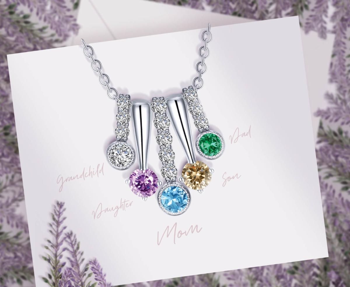 VanAdamsJeweler's tweet photo. Celebrate Mom with a gift as unique as she is.  Stop in and create a personalized Birthstone Love necklace by @lafonn
#mothersday2023 #mothersdaygifts #lafonnjewelry #vanthediamondman #Snellvillesbestjeweler https://t.co/8EGYwy8CIW