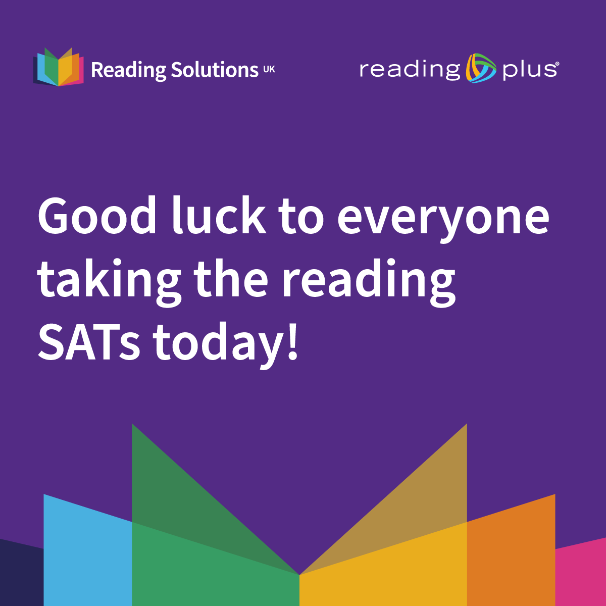 DaisyEduUK's tweet photo. Day 2 of #SATs! Good luck to everyone demonstrating their brilliant reading skills in today's #ReadingSATs paper📚 ✨  Do your best, and you've got it! https://t.co/CmZWMQdw6f