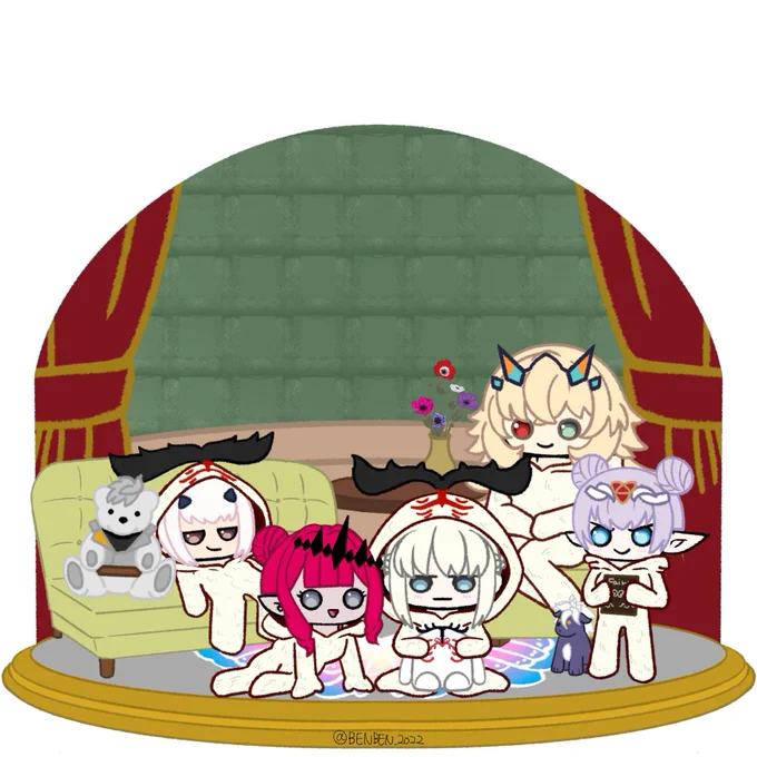 妖精騎士でパジャマパーティどうだい  #FGO #FateGO
