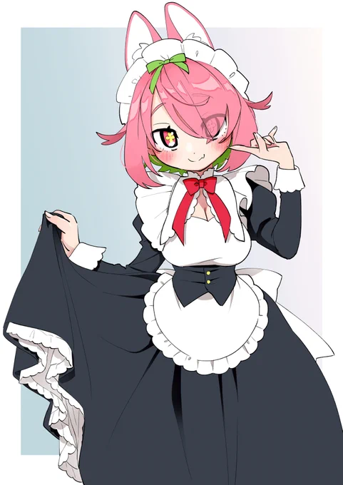 安土桃ちゃん #メイドの日