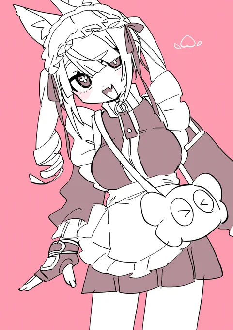 安土桃ちゃん #メイドの日