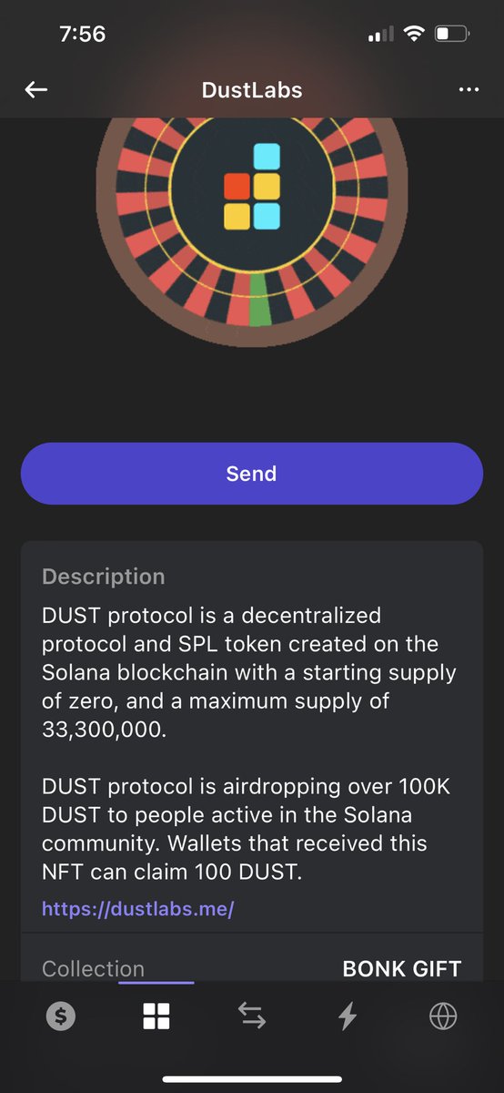 javierchin7's tweet photo. @dust_labs it’s this drop in my wallet legit? https://t.co/YoNIlljGEa