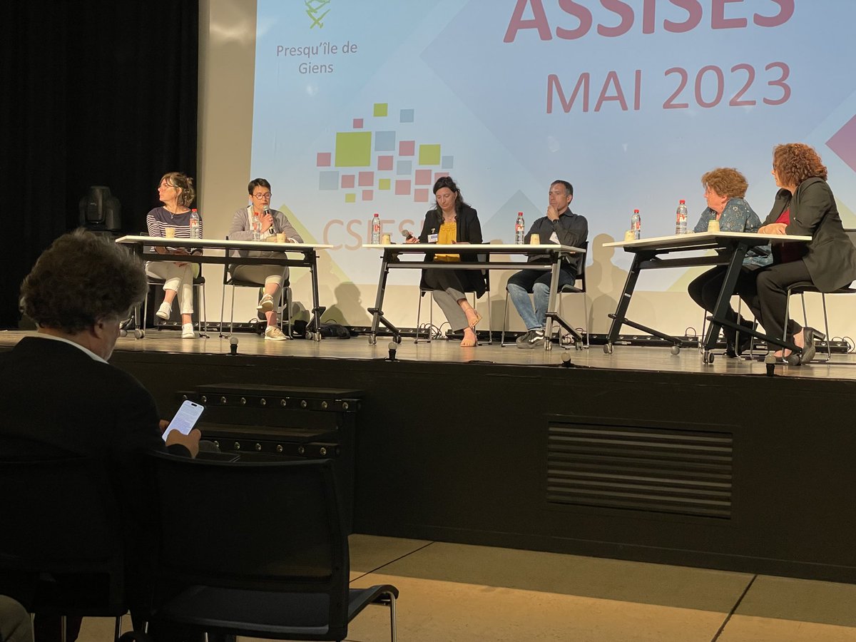 #CSIESR2023 place des femmes dans le numérique : difficultés pour le recrutement, disparités de salaire, et … biais de genre renforcés par le développement des IA (« un médecin, une infirmière »), les enjeux sont nombreux.