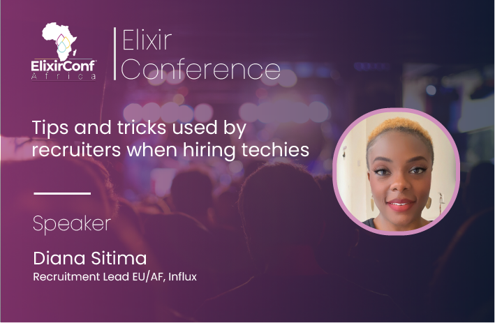 ElixirConfAfric's tweet photo. The term Recruitment ?
#ElixirconfAfric are hosting Diana Sitima on board to help techies understand the unique needs and challenges each Organization covers and leverage tips on her expertise to source , screen and hire the best candidates .
Join us https://t.co/obRNdYeZNH https://t.co/z5uso2yNo1