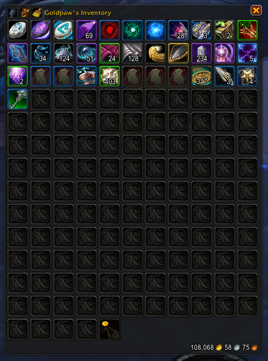 GoldpawsStuff's tweet photo. Bagnon ItemLevel, ItemInfo, BoE, Garbage and Uncollected have all been updated to work with Bagnon's API changes for its WoW 10.1 versions.
Updates should be available today on CurseForge and Wago and their respective download clients.
#bagnon #itemlevel https://t.co/6OiENYTxMX