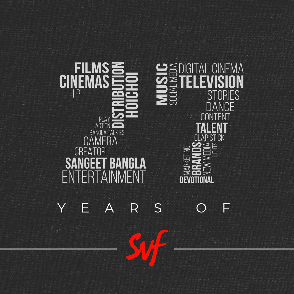 THE LEADING PRODUCTION HOUSE OF WEST BENGAL #ShreeVenkteshFilms aka #SVF COMPLETED 27 YEARS TODAY! 

Take a look of there upcoming line-up: 
⭐️ #AbarBibahoObhijaan:  25th May 2023 
⭐️ #BoglaMama: AUG 2023
⭐️ #DawshomAwbotaar: OCT 2023
⭐️ #Kabuliwala: DEC 2023
⭐️ #Othoi: JAN 2024