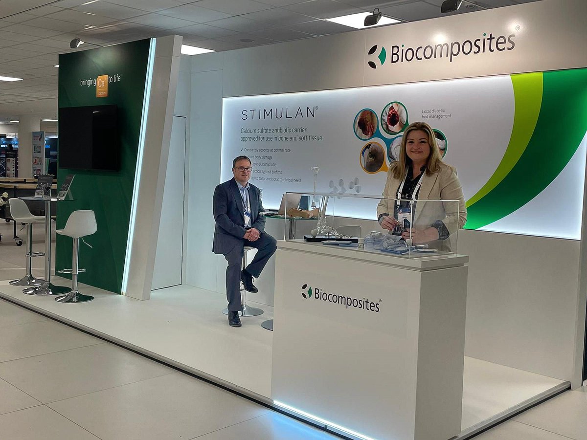 Biocomposites1's tweet image. 📌The team is at The Hague attending the @IntSympDF!

We’ve really enjoyed the interaction with delegates during the first coffee break this morning. If you haven&apos;t had a chance yet, please come and visit our stand G16-B to learn about #STIMULAN.

#LetsMeet🤝

#ISDF2023